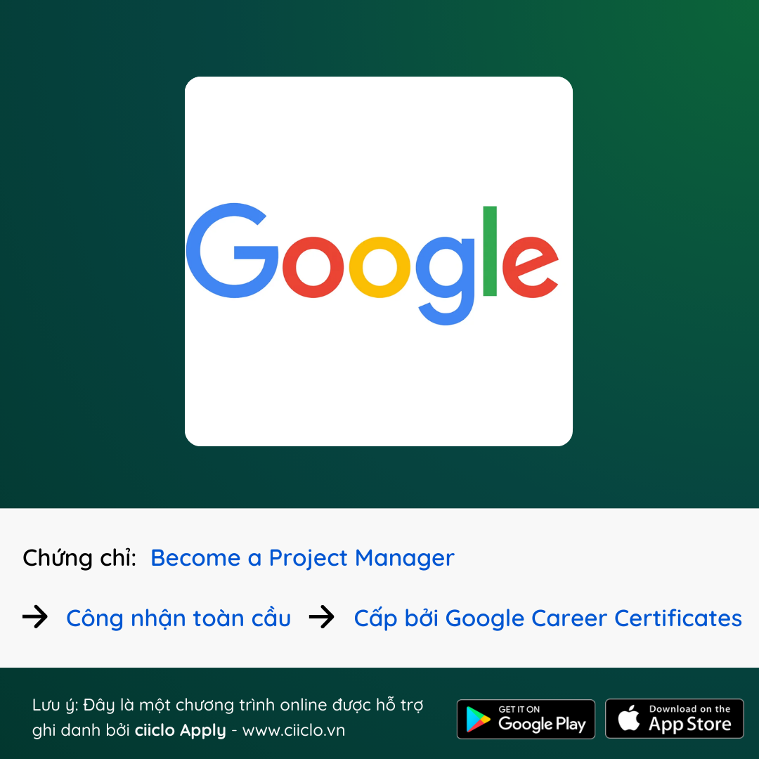 Google Project Management: Professional Certificate