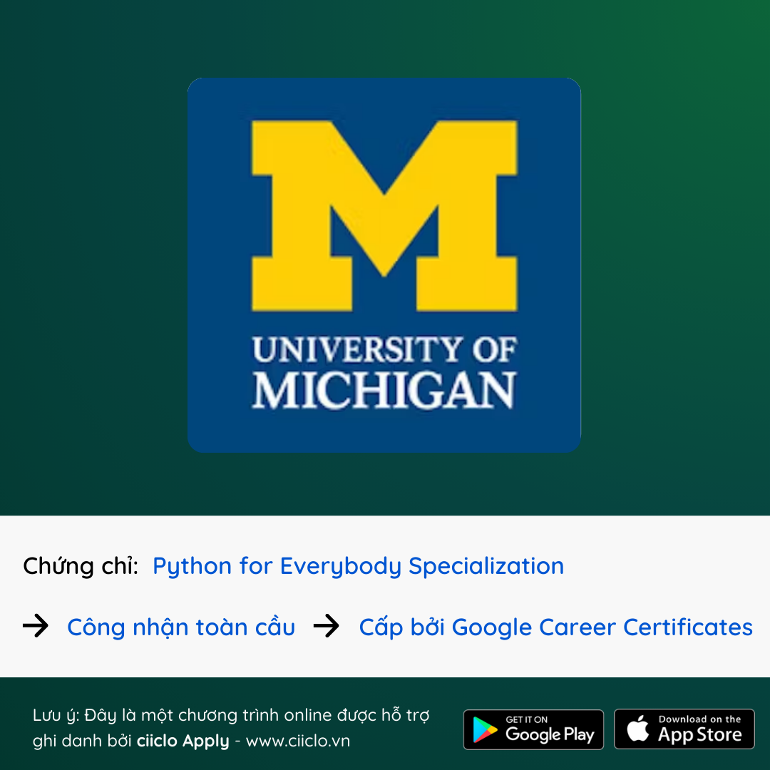 Python for Everybody Specialization