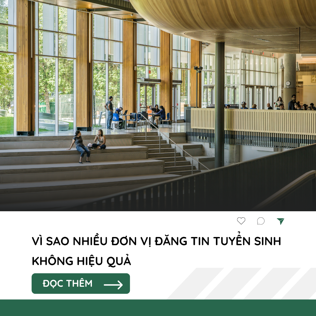 Vì Sao Nhiều Đơn Vị Đăng Tin Tuyển Sinh Không Hiệu Quả