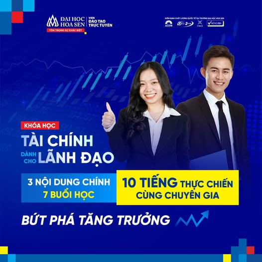 Khóa Học Tài Chính Dành Cho Lãnh Đạo – Nắm Vững Báo Cáo Tài Chính & Ra Quyết Định Chiến Lược