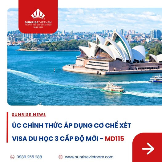 Cập Nhật Nóng: Úc Áp Dụng Cơ Chế Xét Visa Du Học 3 Cấp Độ Mới MD115 Từ 14/11/2025