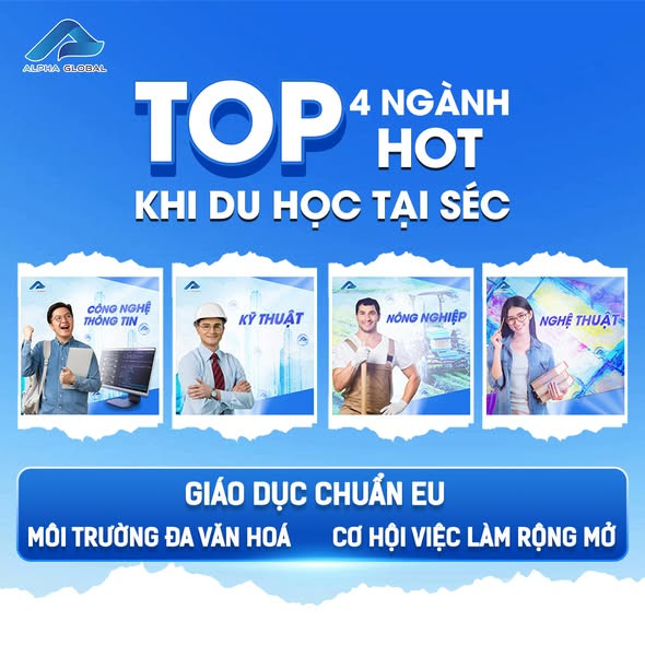 Du Học Séc 2025: Top 4 Ngành Hot, Lương Cao & Cơ Hội Định Cư