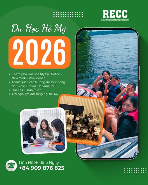 Summer English Camp 2026 tại Mỹ