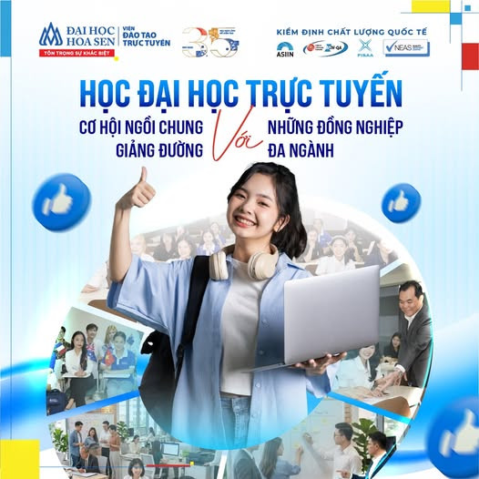 Tuyển sinh Đại học Hoa Sen: Mở rộng mạng lưới đồng nghiệp cùng hệ Cử nhân Trực tuyến